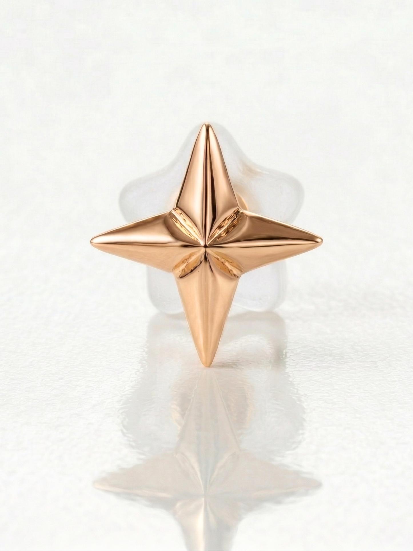 "Aurea" 14K Gold Star Earrings